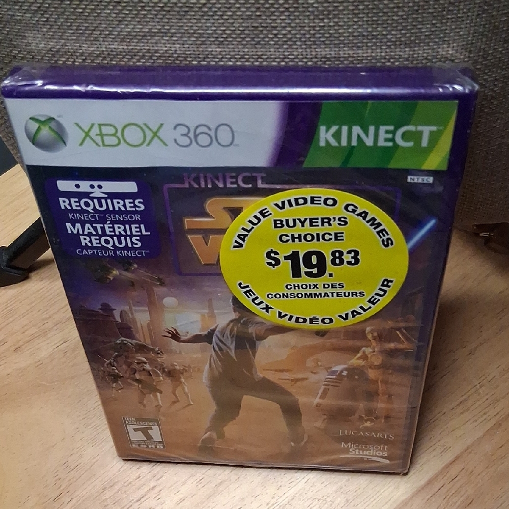 Xbox 360 Kinect Star Wars Game - Purple